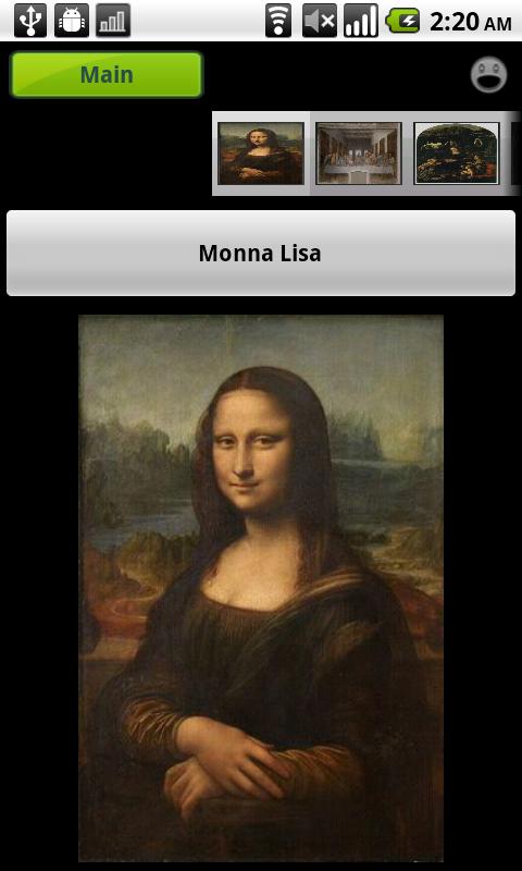 DaVinci Gallery & Puzzle Android Education