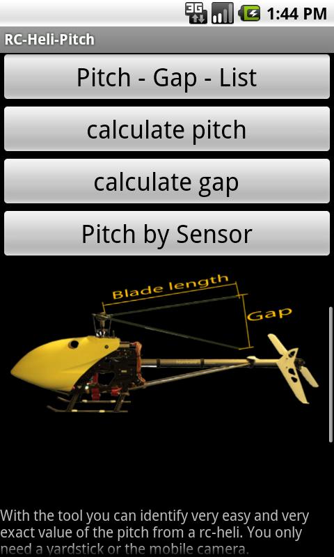 RC-Heli-Pitch Android Tools