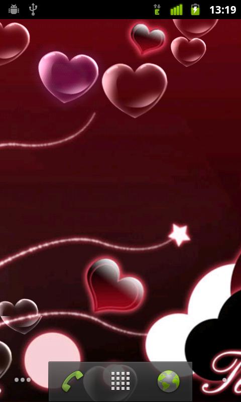 Valentine Heart Live Wallpaper Android Personalization