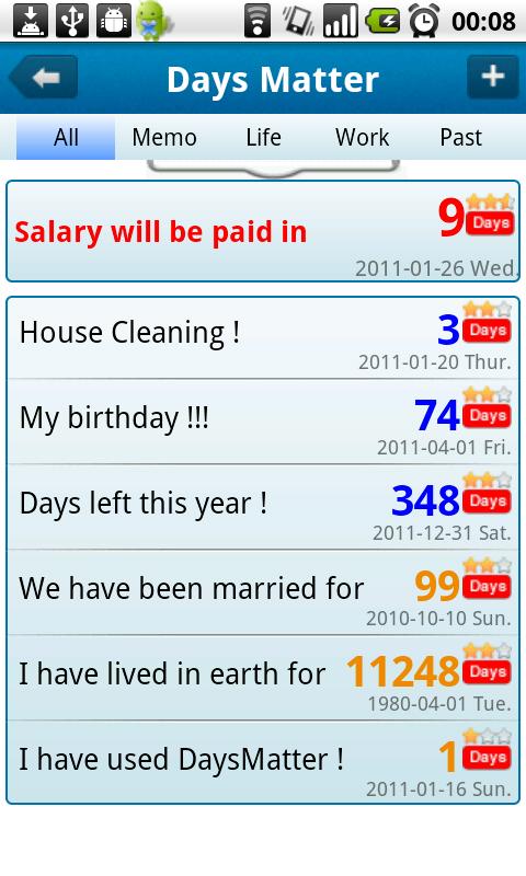 The Day Before – Days Matter Android Lifestyle