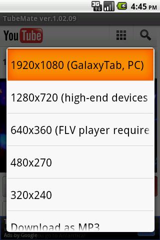 TubeMate – YouTube Downloader Android Media & Video