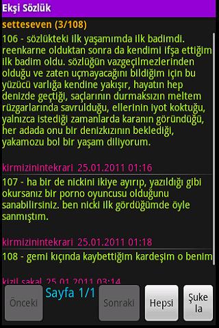 EksiSozluk Android Social