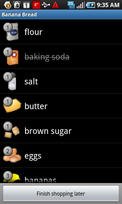 GroceryPro Android Shopping