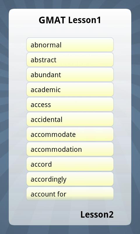 1Pod – GMAT Images Vocab Android Books & Reference