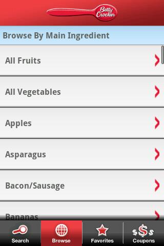 Betty Crocker® Mobile Cookbook Android Lifestyle