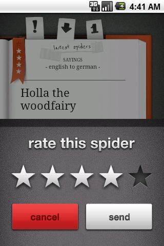I think I spider Android Entertainment