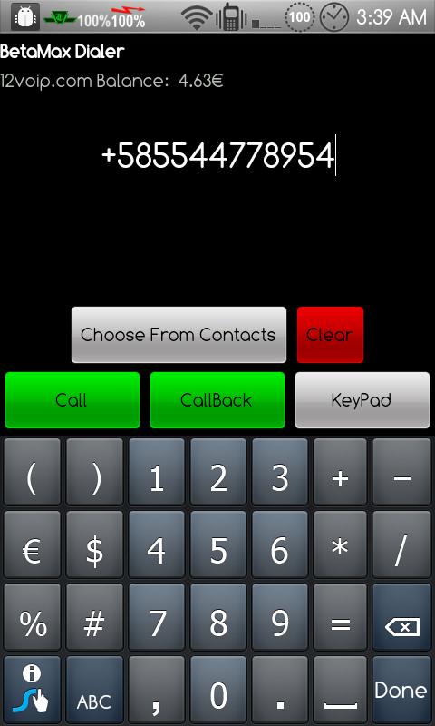 BetaMax Dialer Free Android Communication