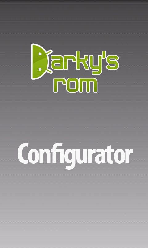 DarkyRom Configurator