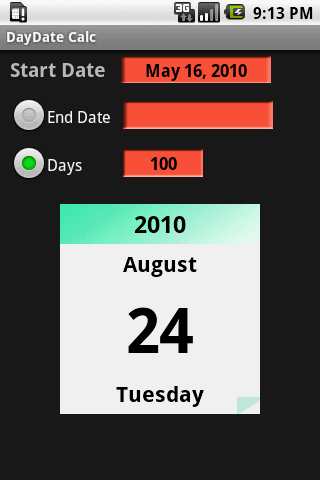DayDate Calc Android Tools