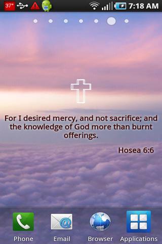 Bible Verses Live Wallpaper Android Personalization
