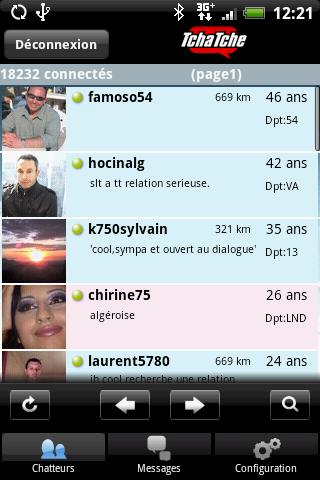 Tchatche Android Social