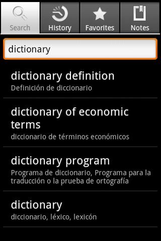 LL English Spanish Dictionary Android Books & Reference