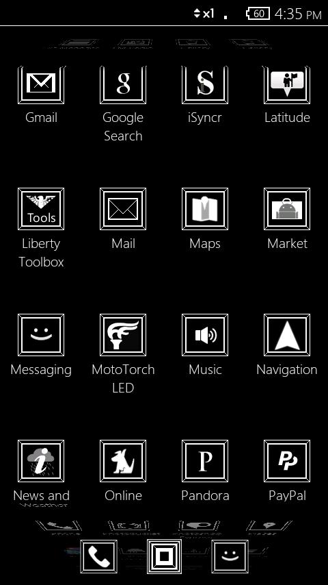 Linear (ADWTheme) Android Personalization