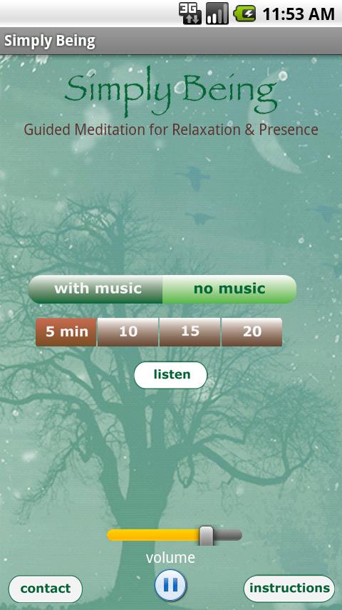 Simply Being Guided Meditation Android Health & Fitness