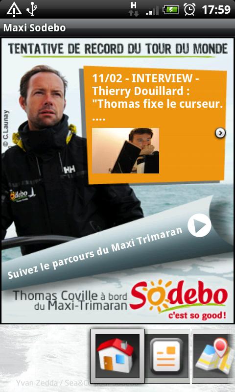 Maxi-Trimaran Sodebo Android Sports