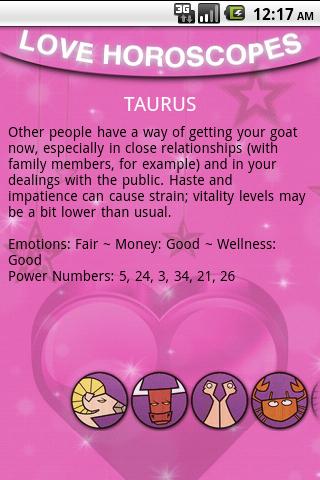 Love Horoscopes Android Lifestyle