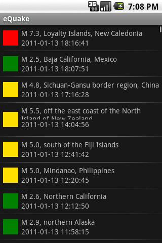 eQuake Android News & Magazines