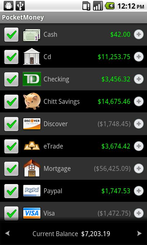 PocketMoney Android Finance