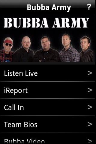 Bubba Army Android Music & Audio