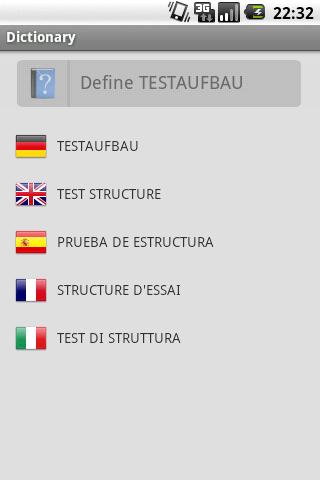 Dictionary (Multilanguage) Android Education