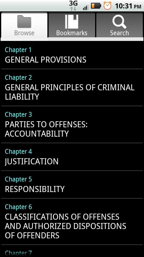 Arizona Criminal Code