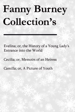 Fanny Burney Collection Android Books & Reference