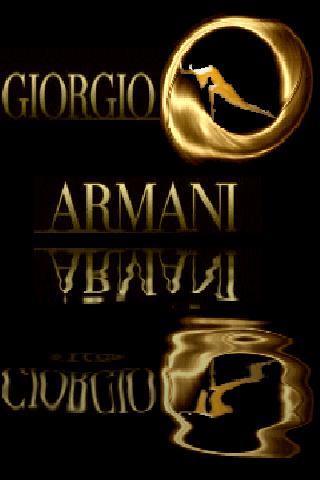 Armani Logo Live Wallpaper Android Personalization