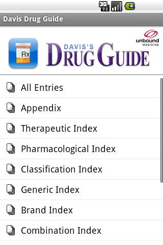 Davis’s Drug Guide Android Medical