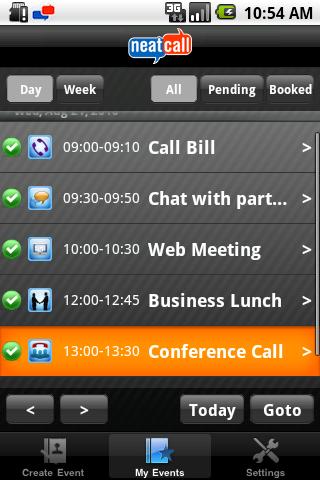 Neatcall Scheduler & Initiator Android Productivity