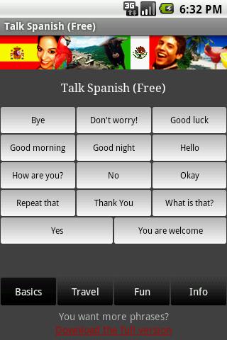 Talk Spanish (Free) Android Travel & Local