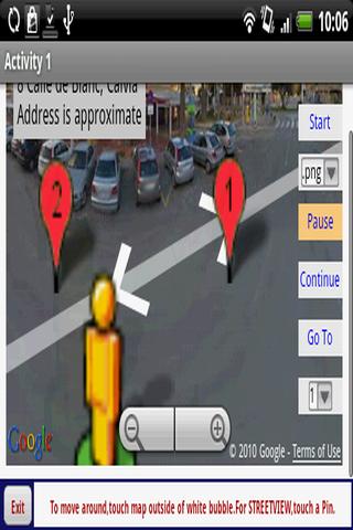 Activity Street View Android Social