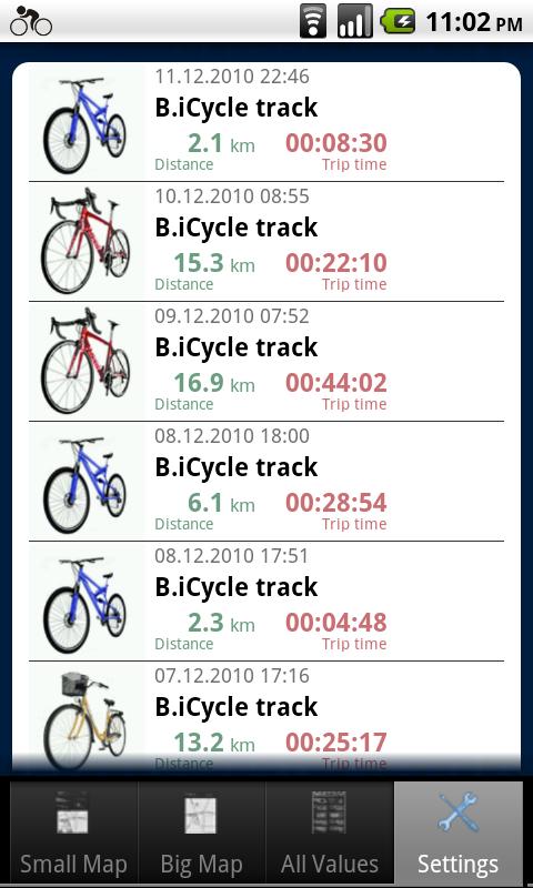 B.iCycle – GPS bike computer Android Health & Fitness