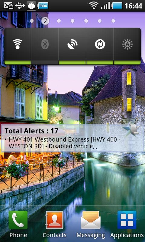 Traffic Alerts Android Transportation