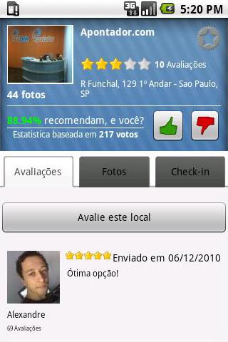 Apontador Android Lifestyle