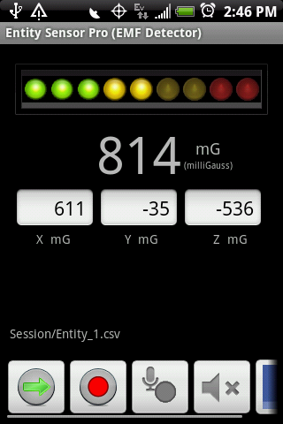 Entity Sensor Pro-EMF Detector Android Entertainment