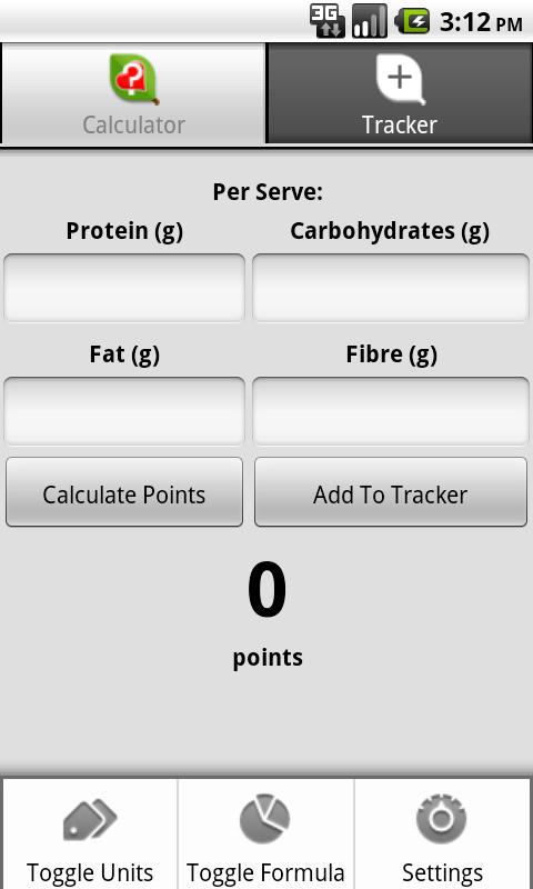 Simple Points Android Health & Fitness