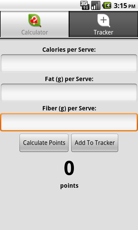 Simple Points Android Health & Fitness