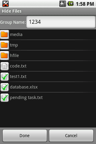 Hide Files Android Tools