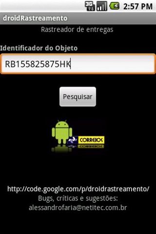 droidRastreamento tracking Android Tools