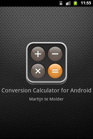 Conversion Calculator Android Tools
