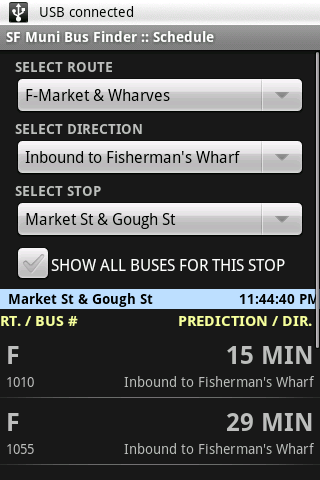DC WMATA Bus Finder FREE Android Travel & Local