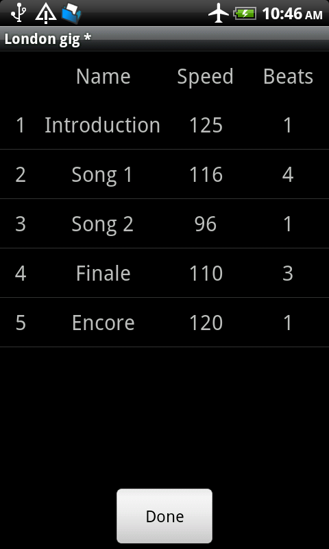 Visual metronome Android Music & Audio