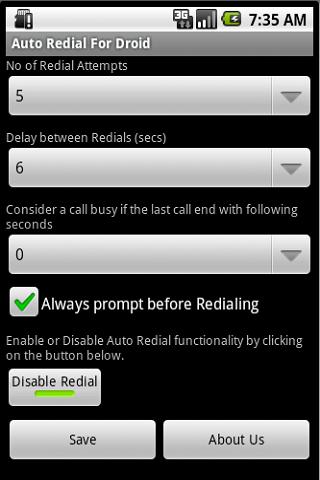 Auto Redial Android Tools