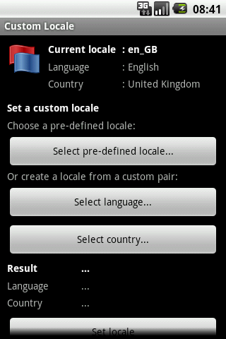 Custom Locale Android Tools
