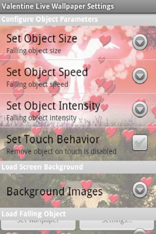 Free Valentine Live Wallpaper Android Personalization