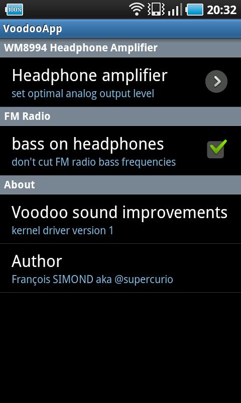 Voodoo App Android Music & Audio