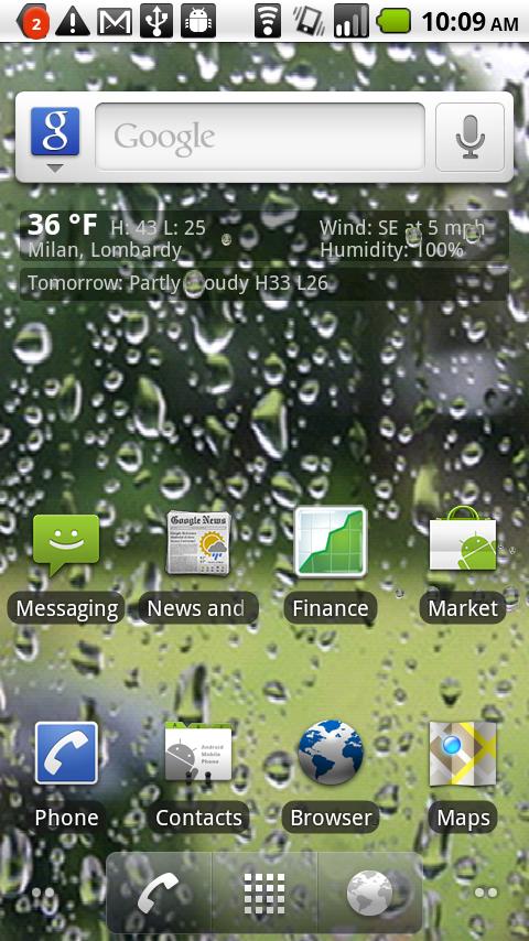 Live Weather Wallpaper Android Personalization