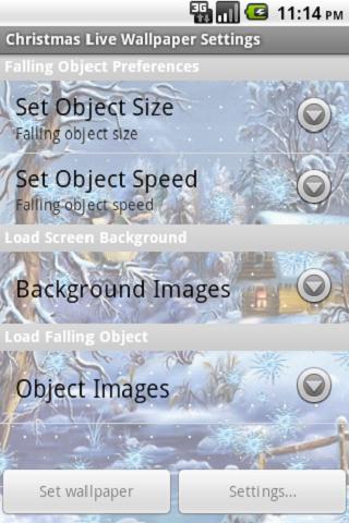 Christmas Live Wallpaper Free Android Personalization