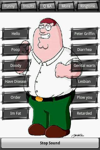 Peter Griffin Ringtone Android Sports