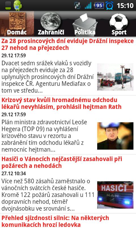 Mediafax Zprávy Android News & Magazines